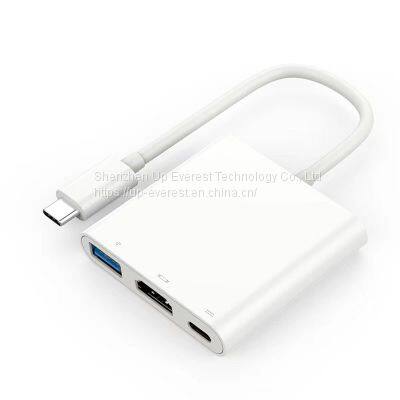 Hot USB Hub HDMI+USB 3.0*1+PD*1 For Laptop Notebook photo-2