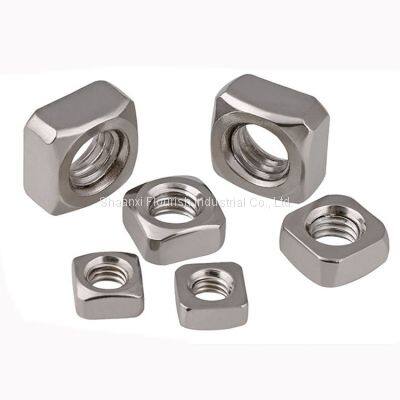 All Sizes Square Thin Nuts ,  SS / CS Square Lock Nut DIN ISO Standard