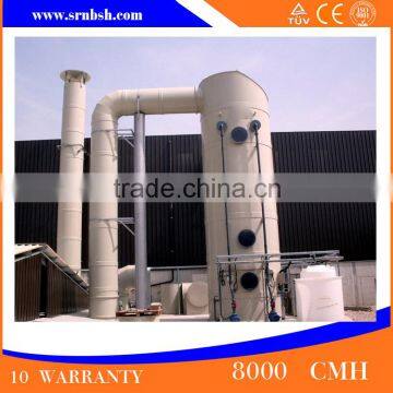 New Pruduct Dust Control System Automatic Industrial Waste Gases Cleaning Machine Alkaline Water Wet Scrubber With Aproved