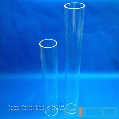 Custom Different Dimensions Fused Quartz Glass Cylinder Tube From China Factory photo-2