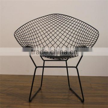 Home furniture steel frame high 77cm bertoia chair