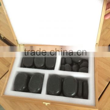 Hot stone set(60pcs set) for massage