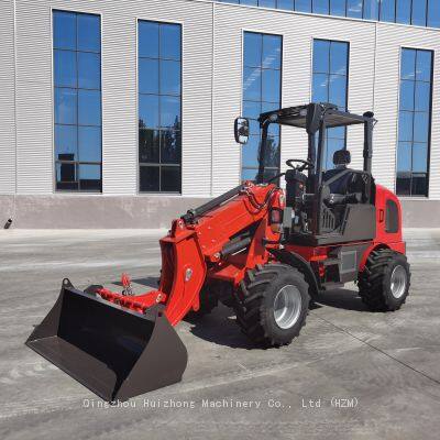 Hot Selling HZM 811T 810BT 1ton Small Tractor Telescopic Boom Loader
