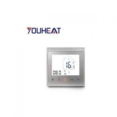 LCD Key Temperature Controller Could Add Wifi Function Thermostat for Underfloor Heating Mat
