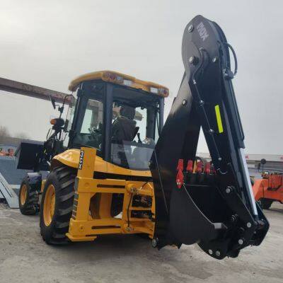 The 3CX Multi-functional Two-end Busy Loader is Suitable for Use as a Backhoe Loader in Orchards, Agricultural and Municipal Projects