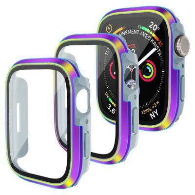 Rugged Case Apple Watch Ultra Military Protective Cover Bumper IWatch Tempered Glass Screen Protector photo-3