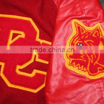 Custom Varsity Jackets Genuine Leather Sleeves Wholesale Blank Varsity Jackets photo-3