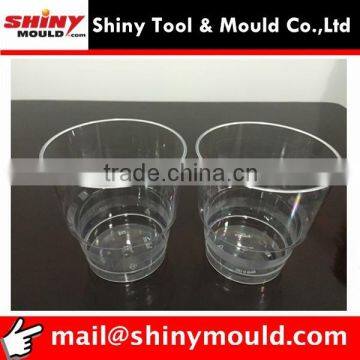 4 cavities thin wall cup mould