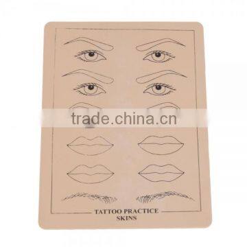 Permanent Makeup Eyebrow Lips Picture Tattoo Simulation Practice Skin Beige For Beginners P002 photo-2