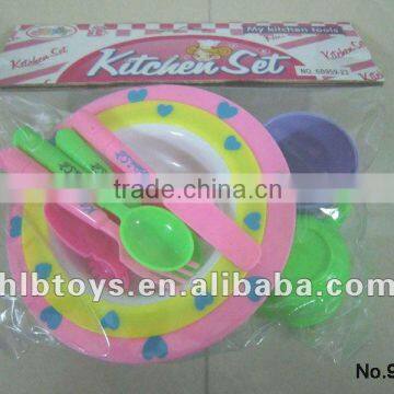 Plastic Kitchen set toy ,tea set toy