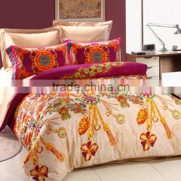 Hotel and home style jucquard 4 pcs bedding set