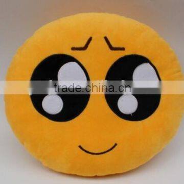 Free Sample Plush Emoji Pillow Stuffed,Cute qq Emoji Plush Pillow,PP Cotton Emoji Pillow photo-3