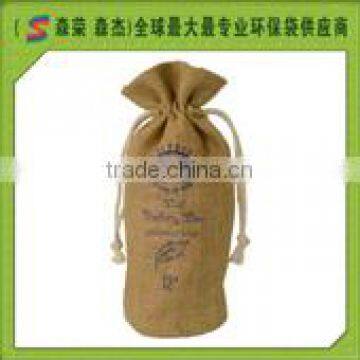 Linen non woven polyester Top grade wine bag