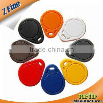 Long Range 125KHz 13.56MHz LF / HF Smart RFID Tags & Key Fobs