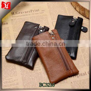 Cowhide leather bag high quality bag key holder 2014