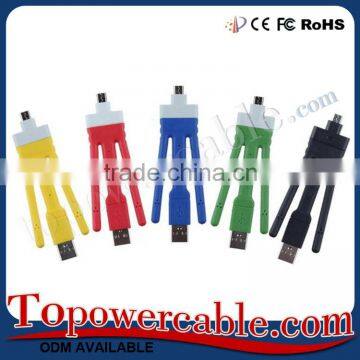 Very Short Stand Function Mobile Phone Charger Micro Usb Cable Wholesale Online photo-6