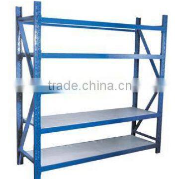 warehouse shelves and steel storage pallet rack