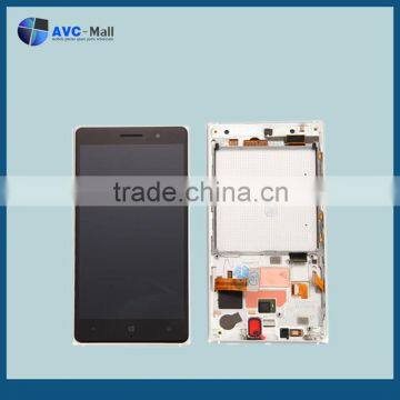 china supplier LCD screen and touch assembly for Nokia Lumia 830 white