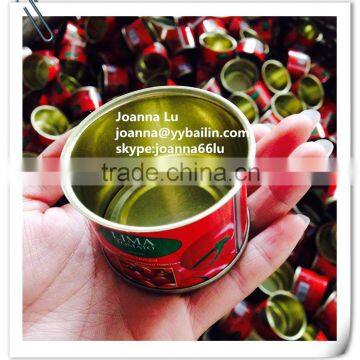 Good Quality Natural Fresh Tin Canned /sachet Red Tomato Paste photo-3