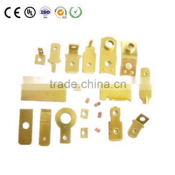 China factory metal stamping part, brass sheet stamping