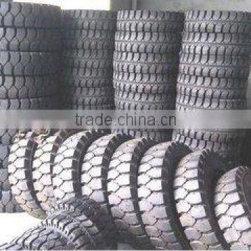 China Hot Sale Industrial Pneumatic Solid Forklift Tire 3.00D-8.00G photo-3