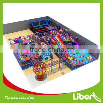 Luxury Playground Designe Indoor Amusement Playground with Trampoline