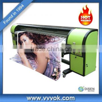 Banner printing machine with large format