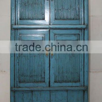 chinese antique blue cabinet