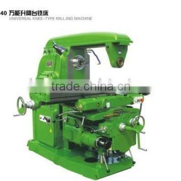 heavy duty universal semi-automatic milling machine for metal processing