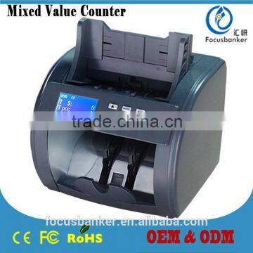 Bill Counter/Money Counter/Currency Counter with UV,MG/MT,IR Fake Notes Detection for USD & Japanese Yen(JPY)