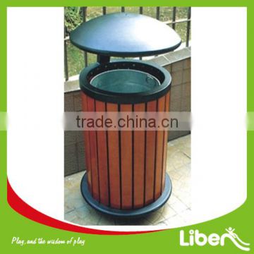 New Wooden Outdoor Dustbin for Sale LE.LJ.012