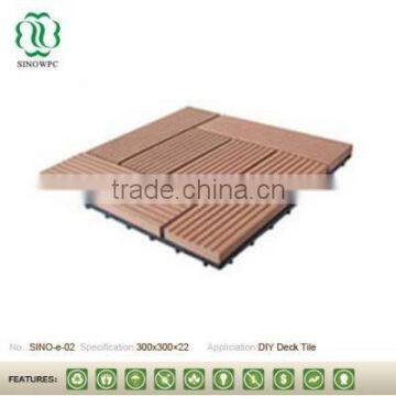 wood plastic composite engineered timber flooring