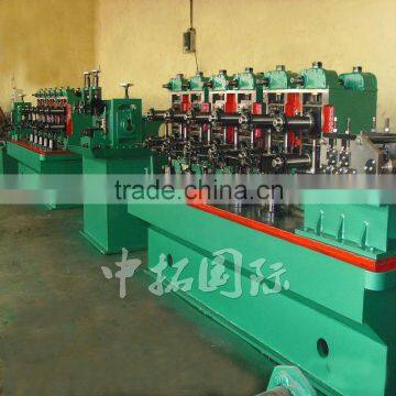 Welded tube roll former mill round/square pipe making machine welded pipe roll forming machine