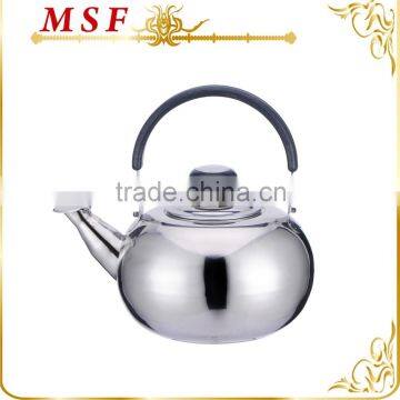 MSF-2878 0.8L whistling kettle stainless steel kettle shinny mirror polished