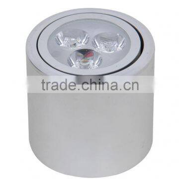 low price COB 3w led surface mounted downlight