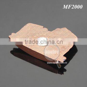 3D Italy The Roman Colosseum Souvenirs Fridge Magnet Rose Copper Roma Il Colosseo Metal Customization Magnet photo-5