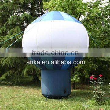 Custom made inflatable balloon stand for activiting