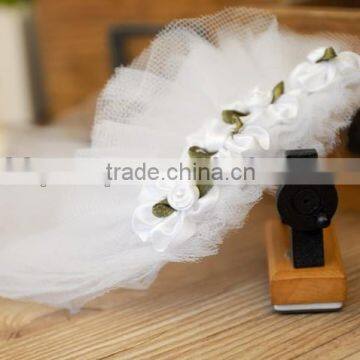 Original Designer Pet Dog Bridal Headdress Veil