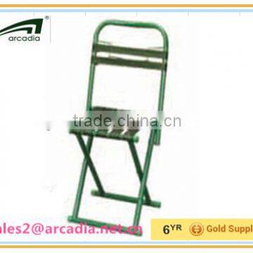 hot selling iron tube folding stool chair