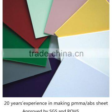 Thickness 2-8mm bathtub making abs sheet