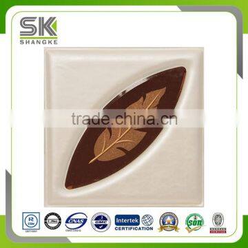 Haining Factory High Quality Carved 3D Leather Wall Panel for Interior Decoration