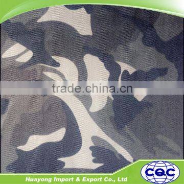 wholesale cotton blend fabic custom print army fabric