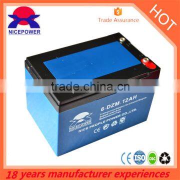 12v 12ah 20hr battery, exide electric bike battery 6-dzm-12 exide electric bike battery.