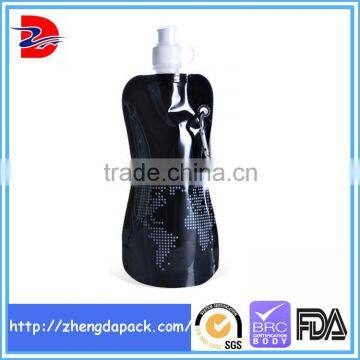 gravure printing stand up spout bag for juice