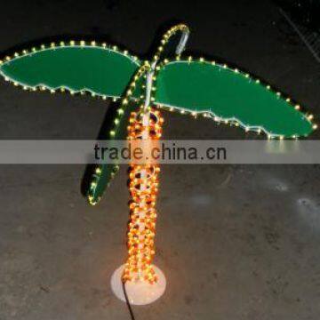 The palm of the tree outdoor led palm tree light