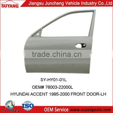 Steel Front Door For Hyundai Accent Car Body Parts OEM# 76003-22000L