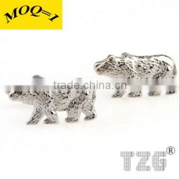 TZG05193 Stainless Steel Cuff Link Animal Cufflink