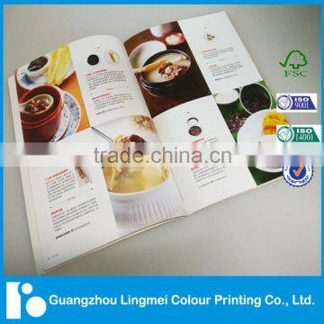 Custom Saddle Stitched Recipe Book Color Print Factory Price photo-3