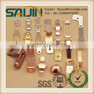 Electrical Accessories/ electric contact sheet metal parts with ROHS approved