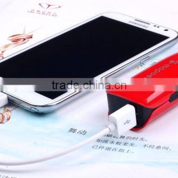 2600mAh Private Molding Popular Small Size Portable Battery Charger Power Bank